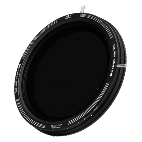 H&Y REVORING variabilní adaptér s polarizačním a variabilním ND filtrem